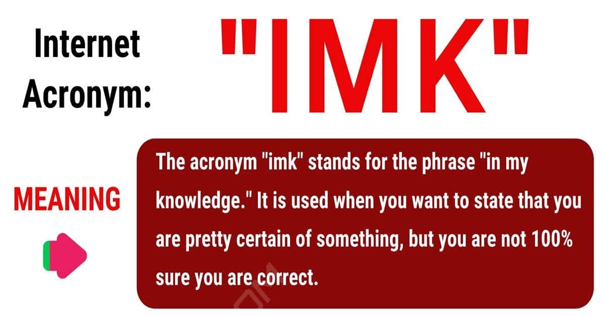 imk meaning instagram